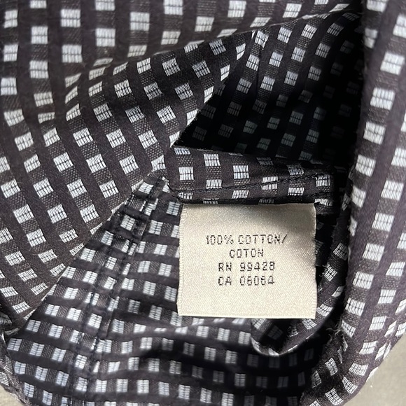 Bugatchi Shaped Fit Dress Shirt | Mens Large - Picture 4 of 4